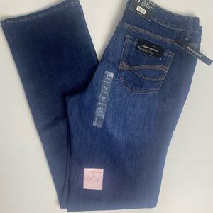 Women's Relativity tummy control jeans. Boot cut, sz 12 tall. Denim stretch NWT